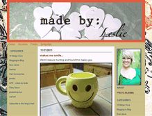 Tablet Screenshot of madebyleslie.typepad.com