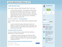 Tablet Screenshot of jeremyblachman.typepad.com