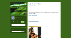 Desktop Screenshot of lucypindersextaperevealed.typepad.com