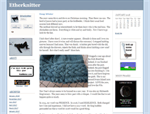 Tablet Screenshot of etherknitter.typepad.com