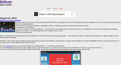 Desktop Screenshot of mebeam.typepad.com
