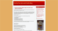Desktop Screenshot of familyfunartsandcrafts.typepad.com