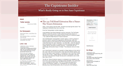 Desktop Screenshot of capistranoinsider.typepad.com