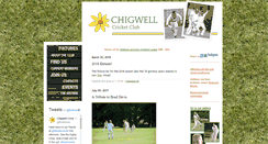 Desktop Screenshot of chigwellcricketclub.typepad.com