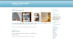 Desktop Screenshot of plankjeongeregeld.typepad.com