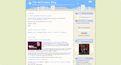 Desktop Screenshot of mccluskey.typepad.com