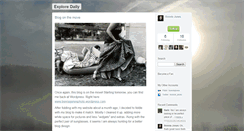 Desktop Screenshot of exploredaily.typepad.com