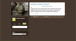 Desktop Screenshot of imogenthomastopless.typepad.com