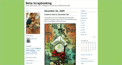 Desktop Screenshot of bellascrapbooking.typepad.com