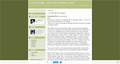 Desktop Screenshot of locogringo.typepad.com