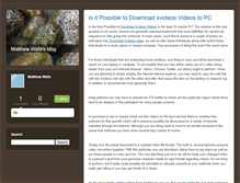 Tablet Screenshot of matthew7walls8.typepad.com