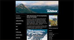 Desktop Screenshot of outdooraustralia.typepad.com
