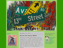 Tablet Screenshot of 13thstreetstudio.typepad.com