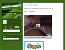 Tablet Screenshot of lucyliusextapestarting.typepad.com