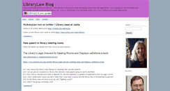 Desktop Screenshot of librarylaw.typepad.com