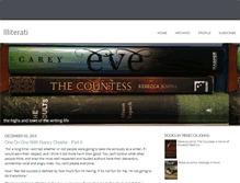 Tablet Screenshot of illiterati.typepad.com