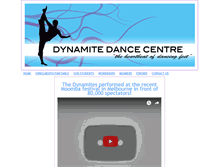 Tablet Screenshot of dynamitedancecentre.typepad.com