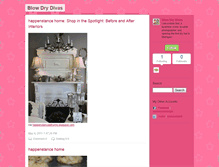 Tablet Screenshot of blowdrydivas.typepad.com
