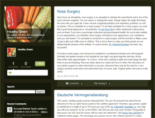 Tablet Screenshot of healthygreenblog.typepad.com