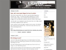 Tablet Screenshot of escapingthedevilsbedroom.typepad.com