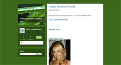 Desktop Screenshot of haydenpanettierepicturessmaller.typepad.com