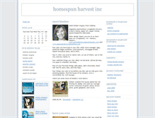 Tablet Screenshot of homespunharvest.typepad.com