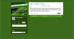 Desktop Screenshot of emilyosmentfakes.typepad.com