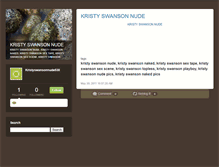 Tablet Screenshot of kristyswansonnude530.typepad.com