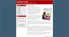 Desktop Screenshot of americanhoax.typepad.com