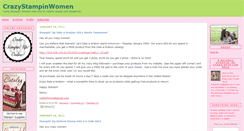 Desktop Screenshot of crazystampinwomen.typepad.com