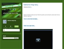 Tablet Screenshot of katherineheiglsexyexercise.typepad.com