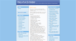 Desktop Screenshot of diaryofanexsmoker.typepad.com