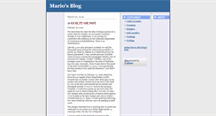 Desktop Screenshot of mariostory.typepad.com