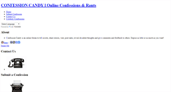Desktop Screenshot of confessioncandy.typepad.com