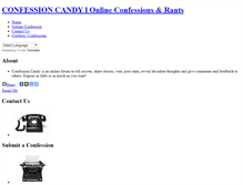 Tablet Screenshot of confessioncandy.typepad.com