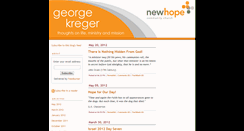 Desktop Screenshot of georgekreger.typepad.com
