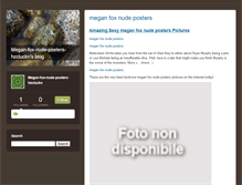 Tablet Screenshot of meganfoxnudepostershzcluckn.typepad.com