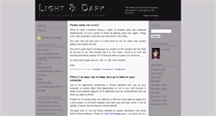 Desktop Screenshot of lightanddark.typepad.com