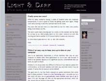 Tablet Screenshot of lightanddark.typepad.com