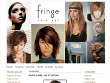 Tablet Screenshot of fringehairart.typepad.com