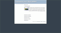 Desktop Screenshot of employmentlawatwork.typepad.com