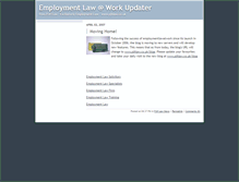 Tablet Screenshot of employmentlawatwork.typepad.com