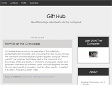 Tablet Screenshot of giving.typepad.com