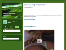 Tablet Screenshot of katherineheiglphotogalleryexploit.typepad.com