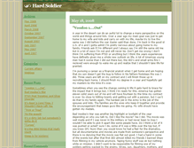 Tablet Screenshot of hardsoldier.typepad.com