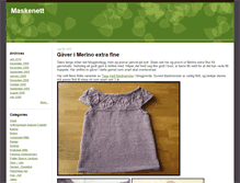 Tablet Screenshot of maskenett.typepad.com