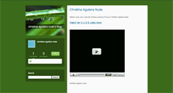 Desktop Screenshot of christinaaguileranudetakingintoconsideration.typepad.com