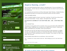 Tablet Screenshot of amomthing.typepad.com