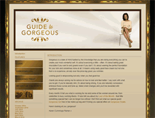 Tablet Screenshot of guidetogorgeous.typepad.com