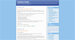 Desktop Screenshot of collisionmedia.typepad.com